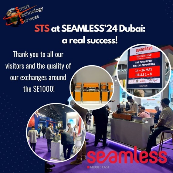 STS at Seamless' 24 Middle East in Dubai: the SE1000 at the center of attention