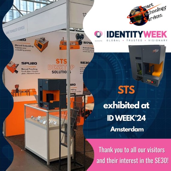STS at IDENTITY WEEK'24 in Amsterdam:great success for the SE30 ID Version!